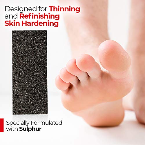 TITANIA Schwefel-Bims, Extra Hart, schwarz, Circa 9.5 X 4 X 2 cm, auf Blisterkarte, 1er Pack (1 x 18 g)