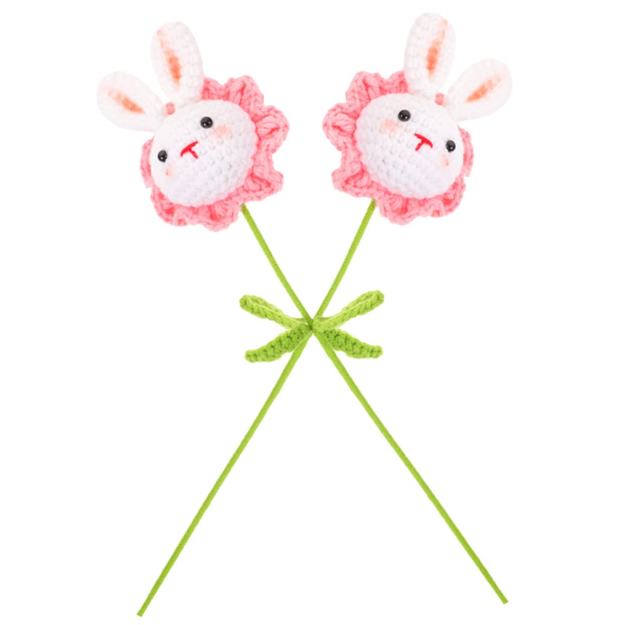 STOBAZA 6pezzi Bouquet All Uncinetto Con Decorazioni Per Compleanni Ed Festivi Mano Artificiali e