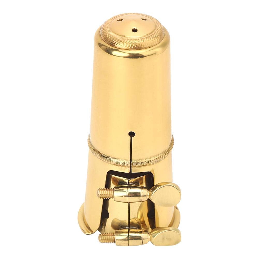 Kit Boquilla Saxofón Tenor, Incluye Tapa Protectora Completa, Accesorios Saxo Tenor con Diseño Ergonómico para Estudiantes Profesionales Ensambles y Práctica Diaria