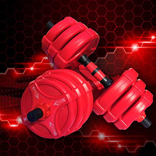 Halters Verstelbare gewichten Solid Steel Dumbbells met antislip handvat verstelbare halter sets, tillen dumbells for… - Afbeelding 6