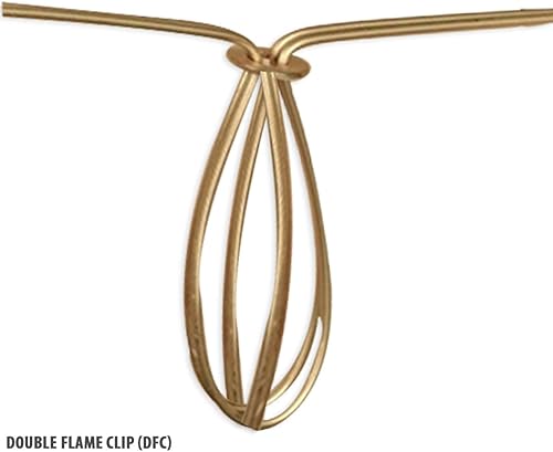 Miniatura 10 de Royal Designs, Inc. Lámpara de araña de tapa dura Empire Basic Shade CS-989-5BL, arpillera, 3 x 5 x 4.5