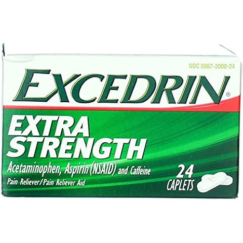 Excedrin Extra Strength - 24 Caplets, Pack of 3 Cover