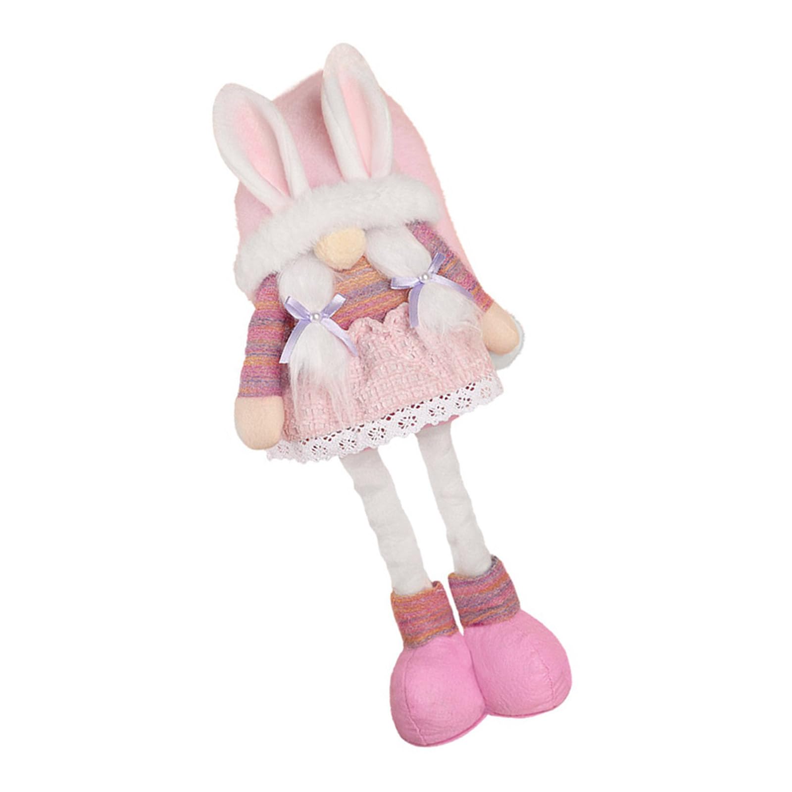 Hsioluted Stretchable Animal Sculpture Cozy Polyester Plushes Figure for Relaxing Home or Atmospheres Adds Warmth Decors Green Statue