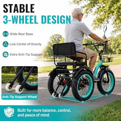 Ontrip Two Seater Electric Tricycle