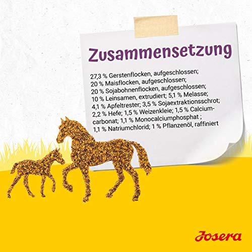 JOSERA Fohlen & Stute | 20kg | Premium Pferdefutter für Stuten & Fohlen