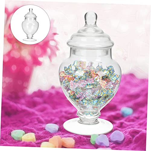 image for Healvian Packaging Marshmallow Jar Candy Buffet Containers Clear Conta