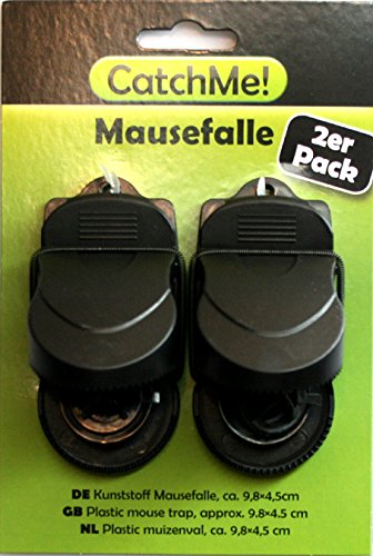 Preisvergleich Produktbild Hocheffektive Mausefalle Kunststoff 2er Pack