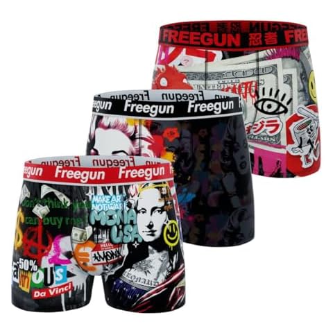 Boxers FREEGUN Street Art XL Cover