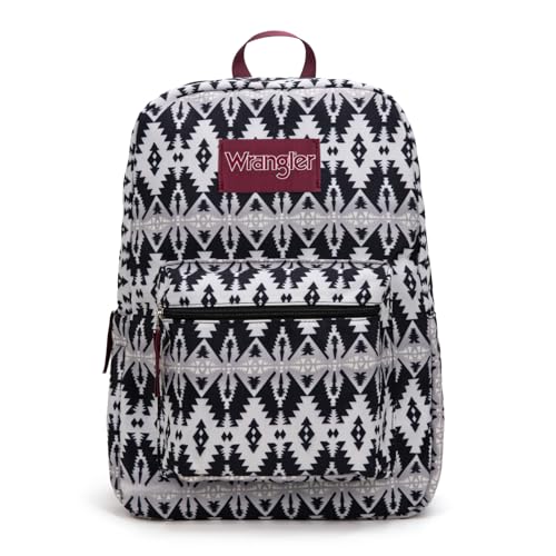 Montana West Wrangler Lightweight Backpack for Women Water Resistant 800D Casual Daypack for College Commute Travel & Gym