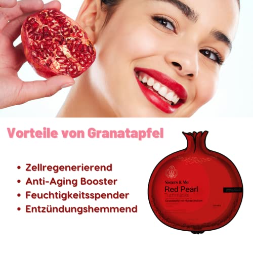 Gesichtsmasken Beauty Set von Sisters & Me Lifting Effekt 9 x reichhaltige Masken Beauty inkl. hochdosierte Augenpads… - Image 4