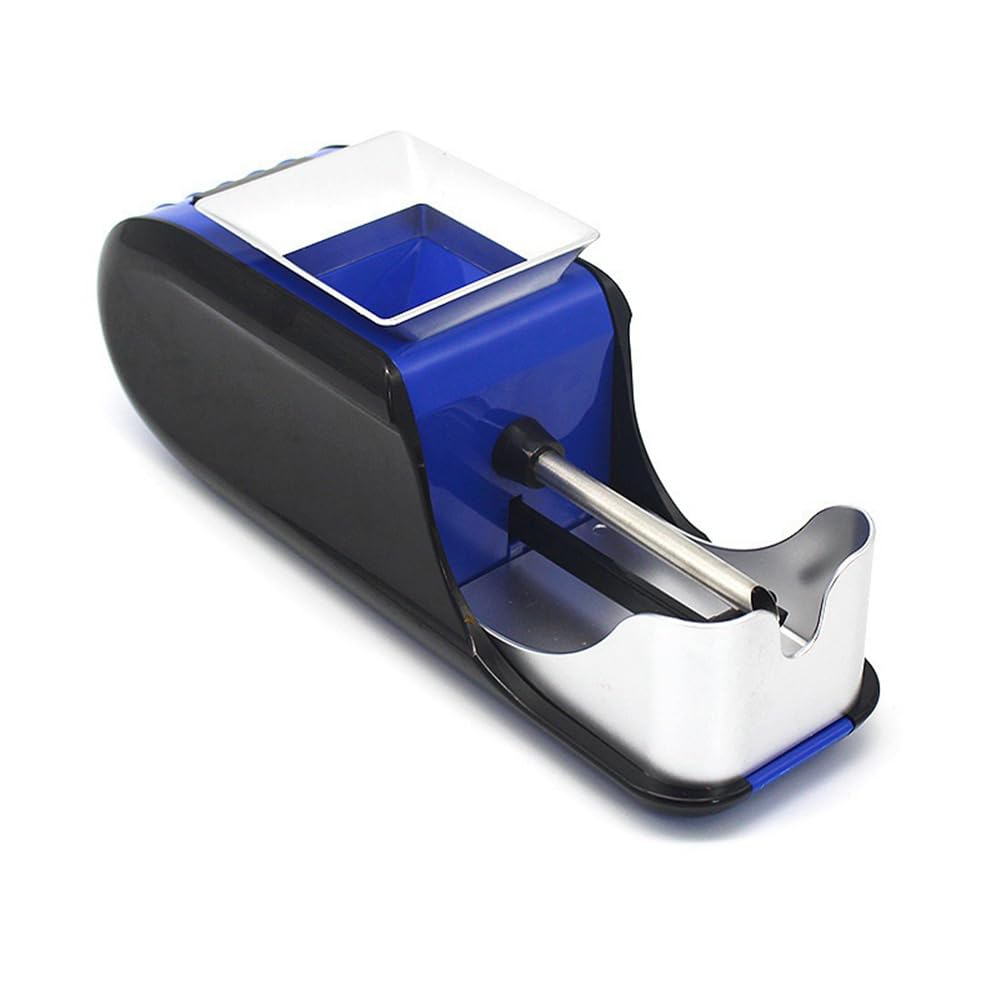 Macchine per arrotolare Le Sigarette. Macchina elettrica for arrotolare Sigarette da 8 mm, estrattore di, Macchina Automatica for for Uso Domestico, Rossa(Blue)