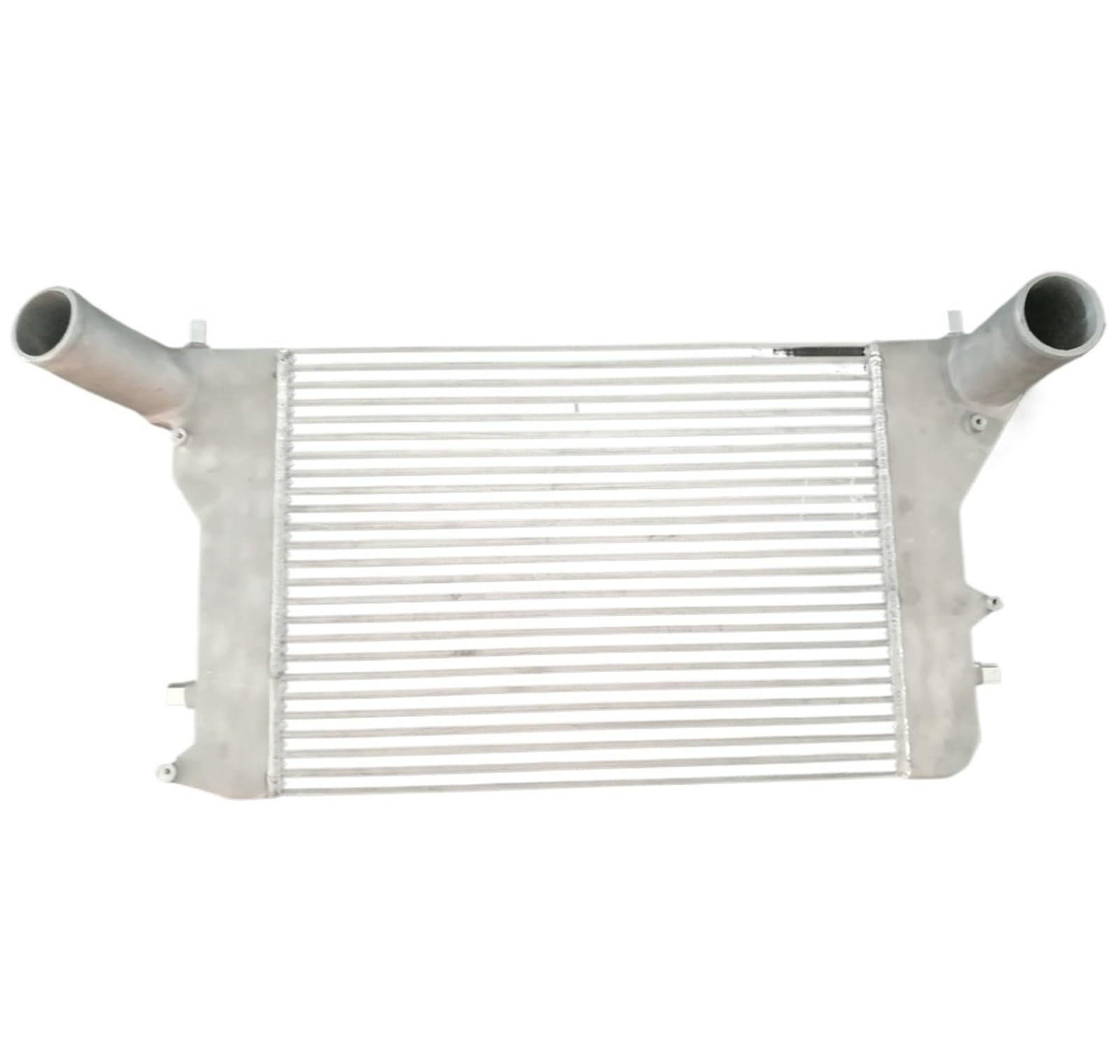 Cooled Intercooler Turbo Intercooler Fit for MK5 MK6 1K5/5C6 Fit for Passat B6 B7 CC Fit for A3 TT TTS FSI TSI 2.0T Turbo Direct-Fit Gen2 Aluminum