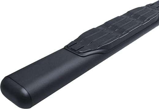 Go Rhino 5 Oval 1000 Series Sidesteps | 80, Galvanized Steel, Textured Black | 10580T