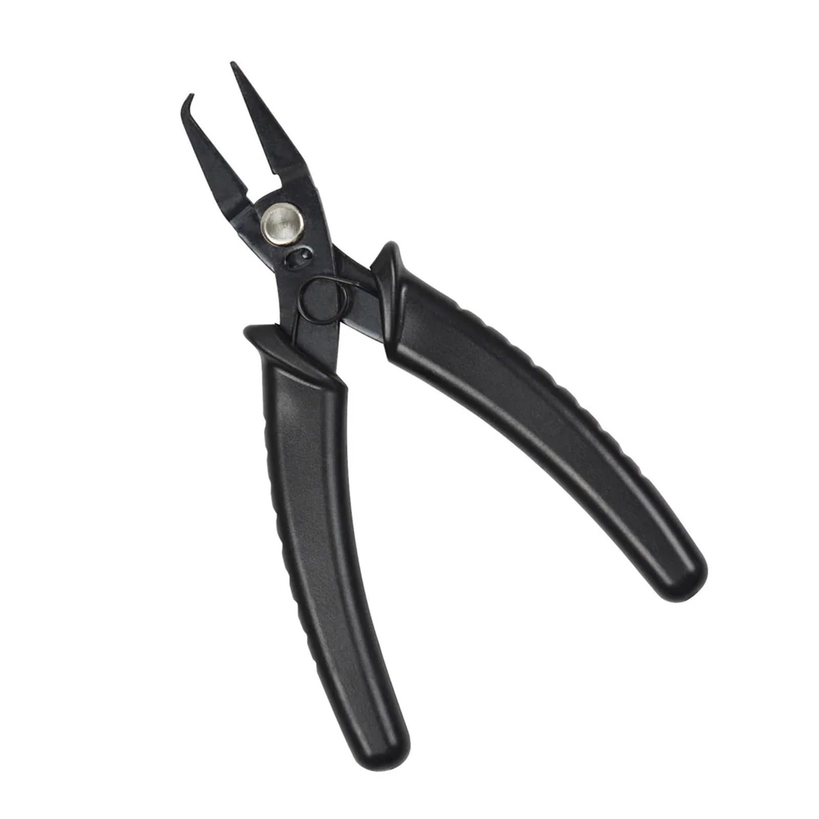 Lizhayg Black Hair Extension Pliers Hair Extensions Pliers Split Ring Opener Pliers For Beading Micro Links Ring Opener And Removal Tool