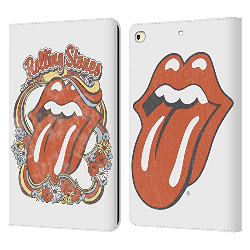 Housse en cuir iPad 9.7 2018 Rolling Stones aux finitions graphiques haut de gamme