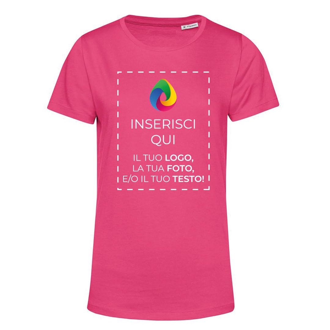 Teetaly Maglietta T-Shirt Donna con Stampa Personalizzata
