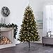 NOMA 7 Ft. Pre-lit Artificial Pine Christmas Tree with 400 Warm White Incandescent Bulbs | 1336 Tips | Durand Pine