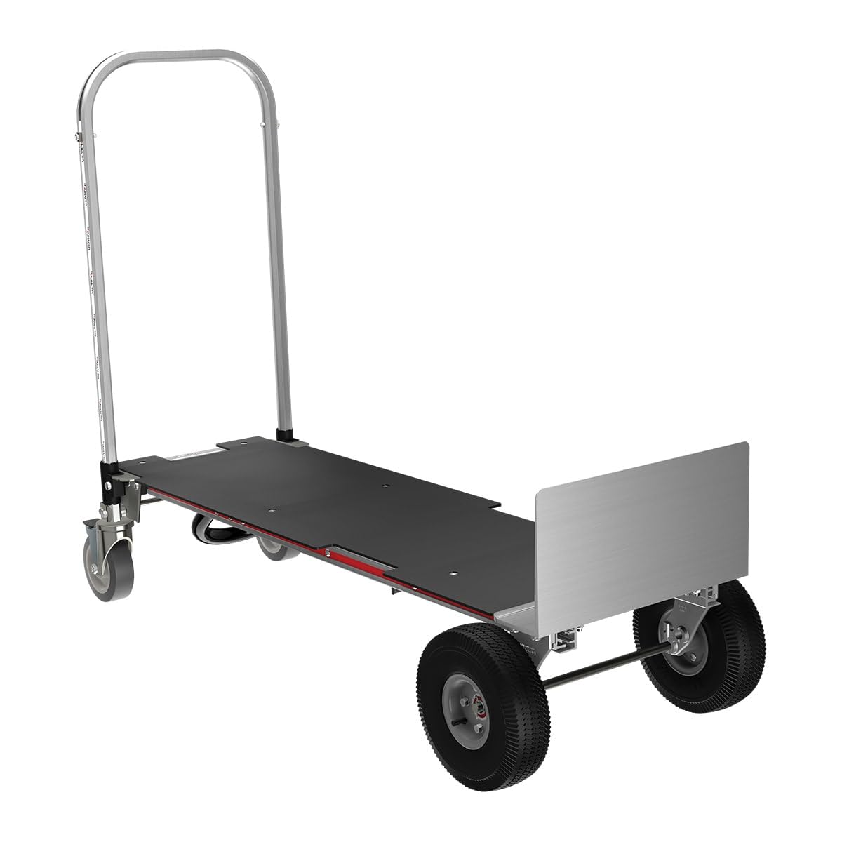 XLSP - Gemini XL Convertible Hand Truck, Pneumatic Wheels, 500 lbs Load Capacity, 62-3/4" Height, 57-1/4" Length x 22-3/4" Width