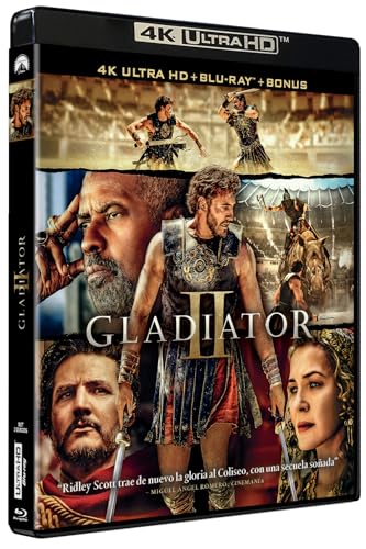 Gladiator II Blu-ray 4K UHD edicion con extras para coleccionistas 2