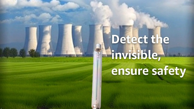Image of Counter Tube,Counter Nuclear Radiation Detector, High Accuracy Beta Gamma XRadiation Monitor, 3-in-1 Detector for Laboratory, Home, Industrial Use