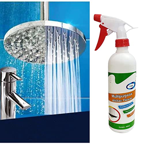 Image of BEYOND BASIC Kitchen Cleaner Spray for Oil & Grease Stain Remover, All Surface Non-Toxic & Non-Flammable Magic Degreaser Cleaning Spray for Kitchen, Chimney, Sink, Grill, Exhaust Fan (500ml)