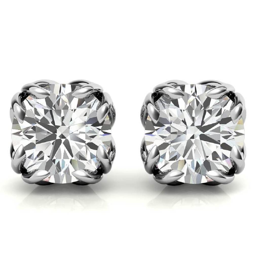Unique Designer Moissanite Earring
