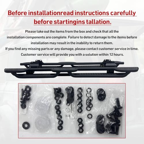 Estribos TIOYAR para Ford F150 F250 2015-2025 miniatura 4