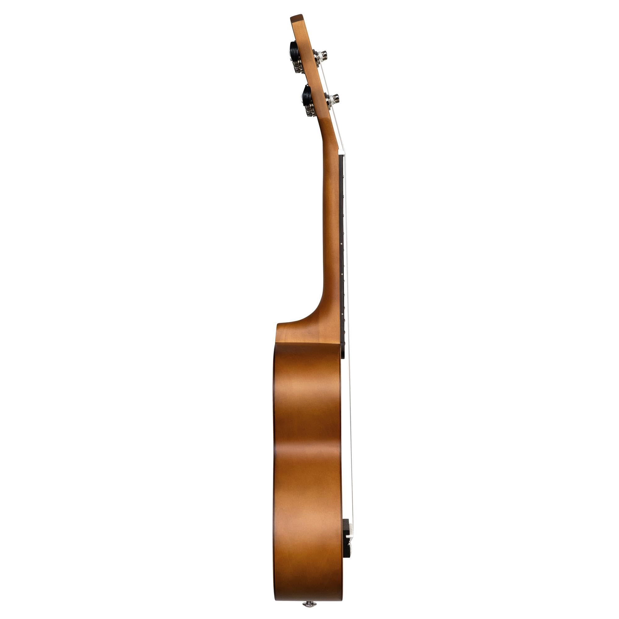 CASCHA HH 3956 DE Ukulele Soprano con cuerdas de AQUILA, bolsa de almacenamiento, formación en ukelele en alemán (+DVD), afinador y 3 púas