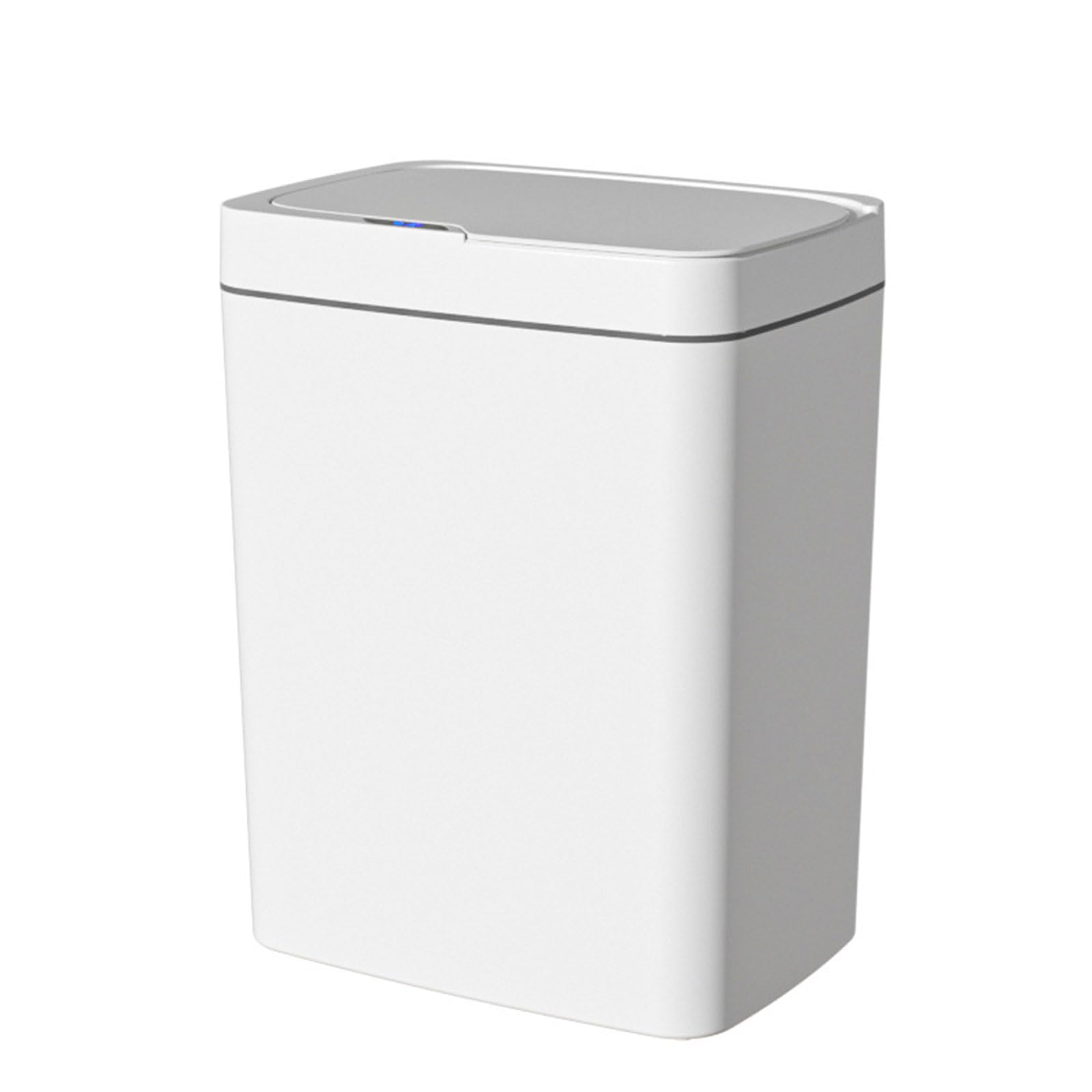Kalttoy Operations Trash Can with Sensors Lid, 15 / 18L Waste Container for Bathroom, Bedroom, Living Room Sensors Garbage Bin