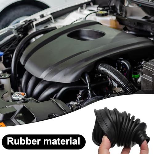 Achsmanschetten Faltenbalg, Achsmanschetten Spreizer,Antriebswelle manschette mit Metallschellen,Universal Split Constant Velocity Gelenkmanschetten-Ersatzset, Schwarz