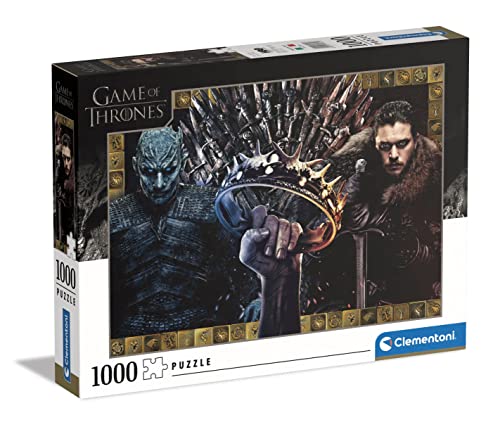 Clementoni 1000pcs 1000 Piezas Juego de Tronos, Adulto Game of