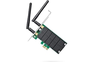 TP-Link AC1200 PCIe WiFi Card (Archer T4E) 2.4G/5G Dual Band Wireless PCI Express Adapter