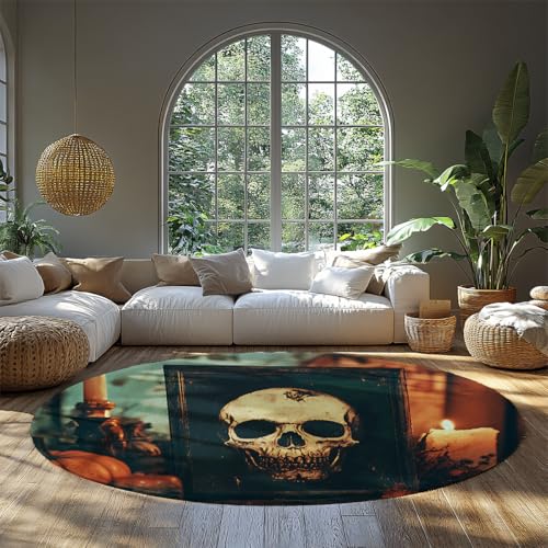 Tapis pour maison hantée et salon décor d'Halloween effrayant