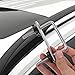 MUCKLILY Universal U-Shaped Clamp for Car Roof Rack - Secure U-Bolt Clip Bracket for Automotive Cargo Carrier and Luggage Rack Installation 4.72X3.93 Inches