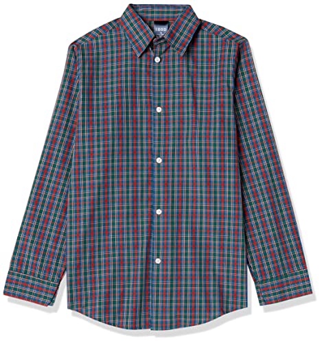 Image of IZOD Boys' 4-piece Formal Dress Up Suit Set, Vest, Pants, Collared Shirt, and Tie