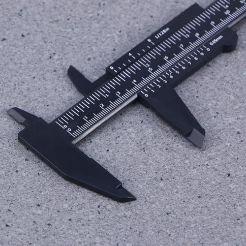 Calibrador Vernier Mini Plástico 150mm 4 Piezas miniatura 6