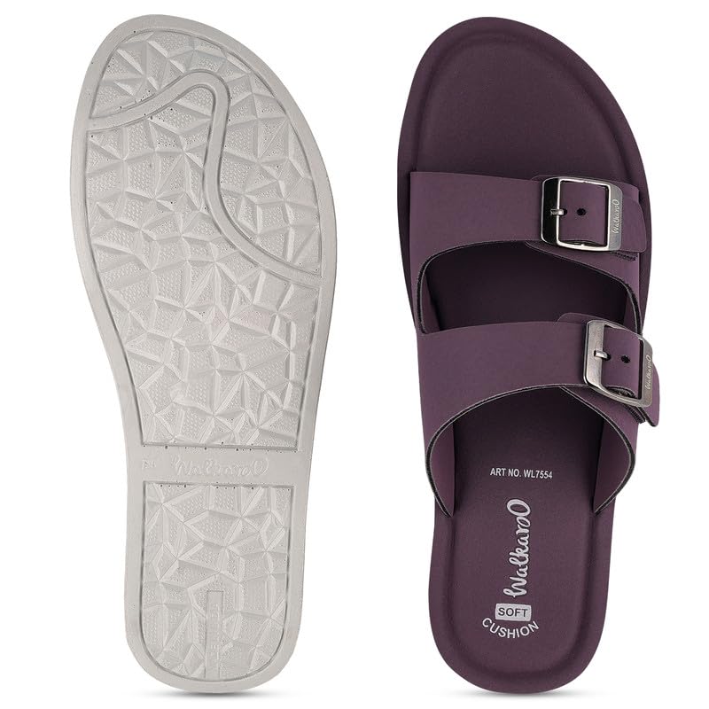 Image of WALKAROO Sandal For Womens|Trendy|Light Weight and Comfortable|Soft Footbed|WL7554 | daily wear footwear