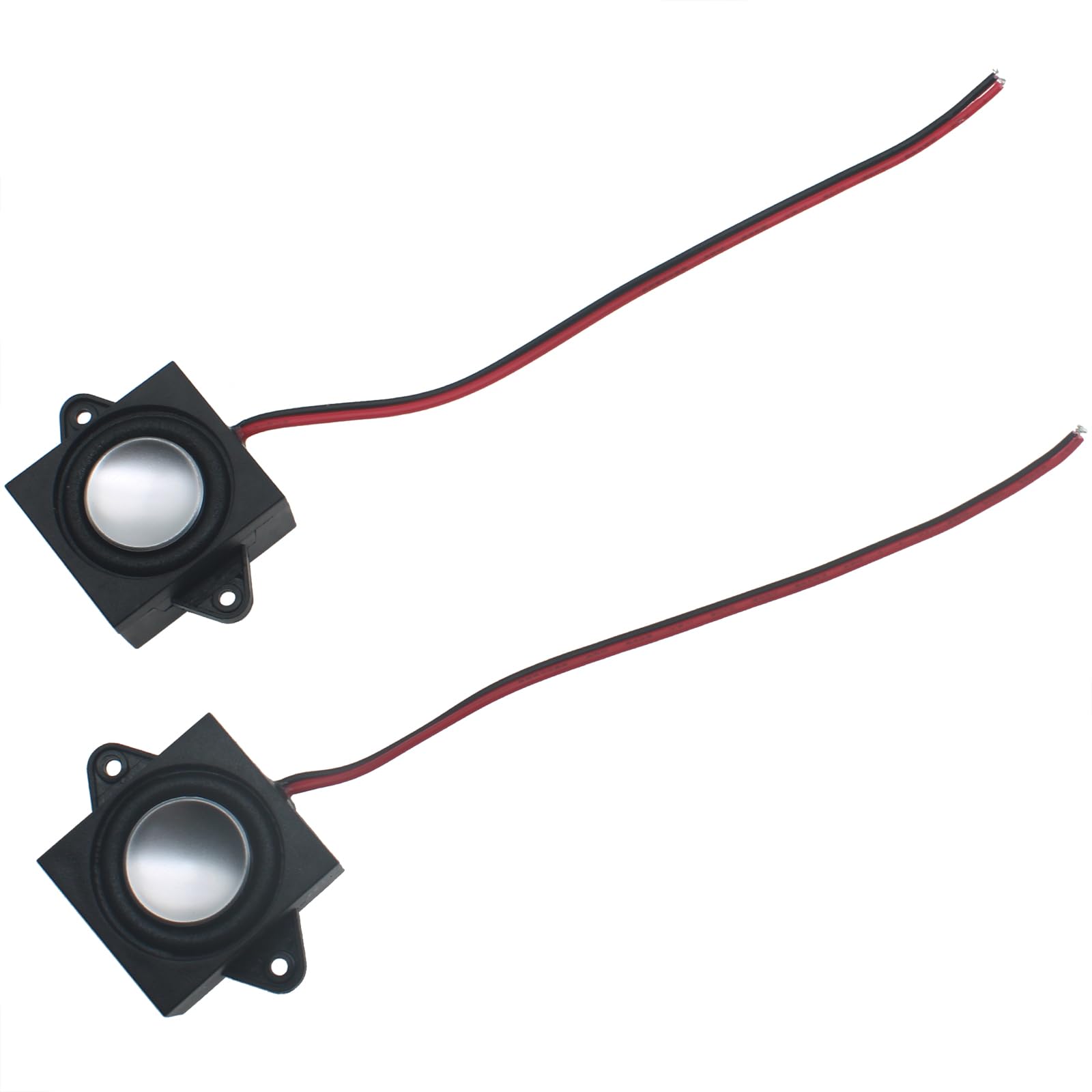 Rectangular Micro Speaker 4Ohm 3W Full-Range Cavity Micro Speaker 2 PCS Stereo Loudspeaker for Bluetooth Speakers and laptops
