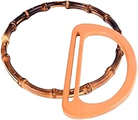 Vista 8 de EXCEART 3sets forma bolsa asas marco madera bolso reemplazo asas bolsa fabricación 4 unids* 3