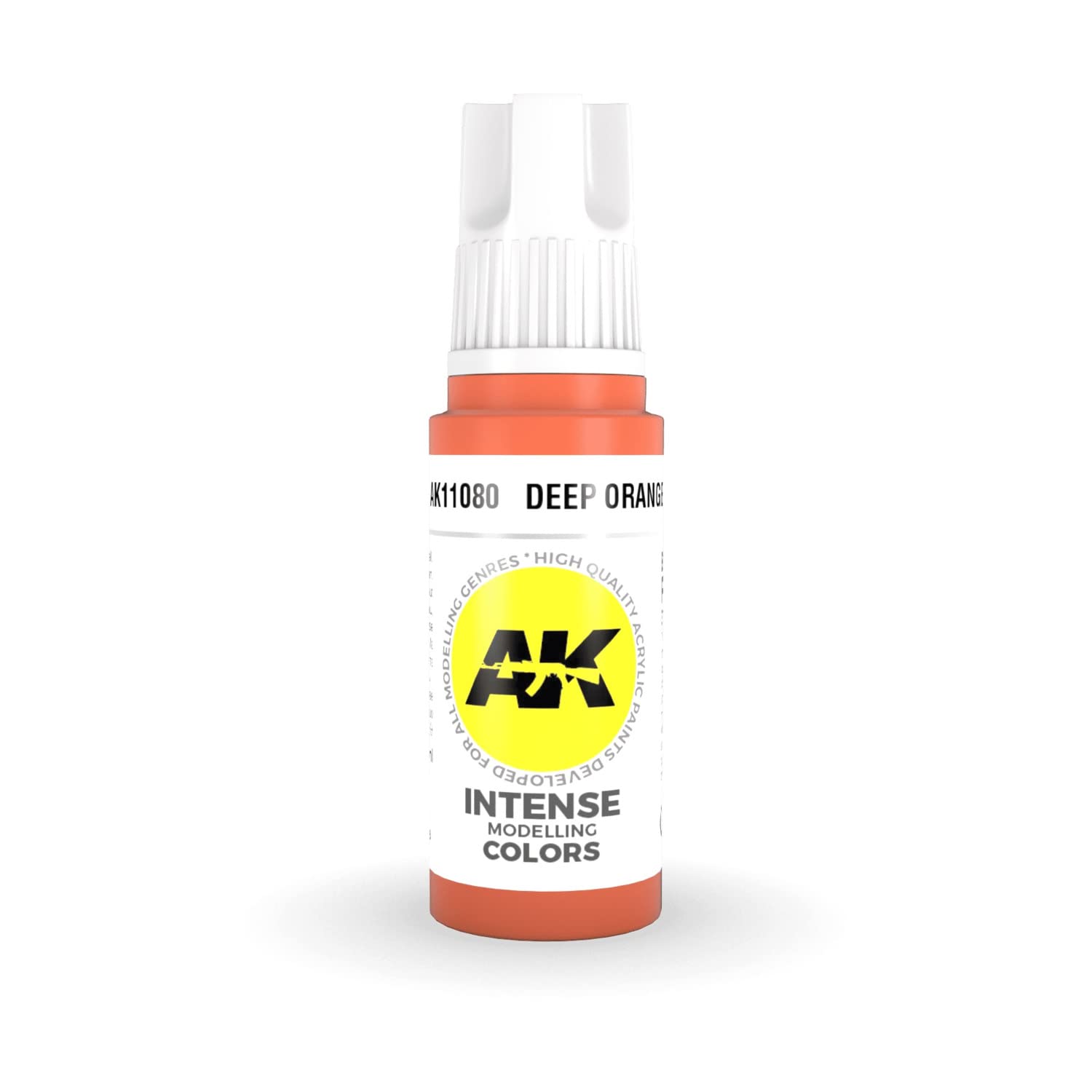 Ak Interactive Orange 3Rd Gen Acrylic Intense Deep 17Ml
