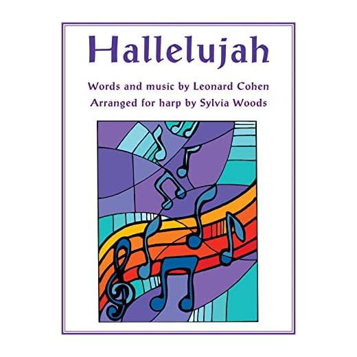 Hallelujah Arranged for Harp Sheet Music by Leonard Cohen | Sylvia Woods Harp Arrangement | Folk Harp Solo Edition | Performance Notes Included | For Practice, Recitals, and Performance