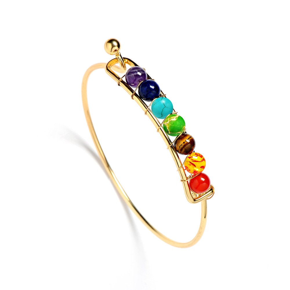Boule de pierre naturelle 6mm et accessoires bijoux chakra faits main