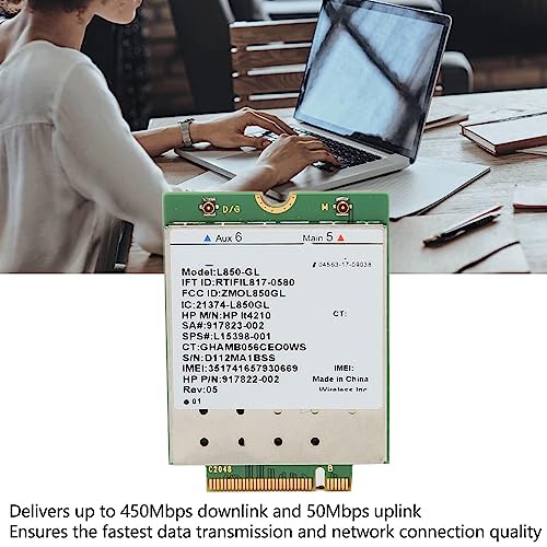 Tarjeta de red L850 GL IT4210, módulo M.2 para LTE 4G, adaptador interno de red multi-banda compatible con laptops ProBook 430/440/450 G5, EliteBook 840/846/850 G5, EliteBook 1040 G4 y ZBook 14u G5 miniatura 2