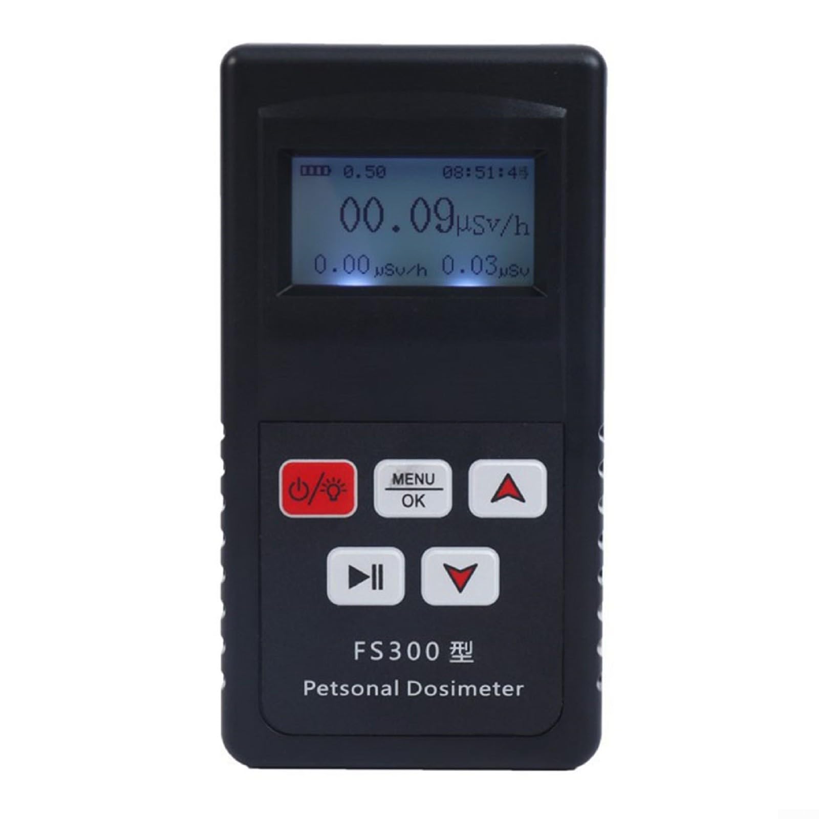 SPORTARC FS300 for GEIGER Counter Nuclear Radiation Detector Personal Dosimeter Rechargeable Nuclear Radiation Detectors