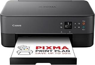 Canon PIXMA TS5350i Serie – All-in-One-Drucker für den Heimgebrauch mit OLED-Display | Kabellos für einfaches Drucken von deinem Smartphone Drucker für Zuhause mit PIXMA Print Plan