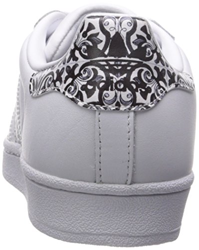Image of adidas Originals Women's Superstar Sneaker, White /Core Black /White, 5.5