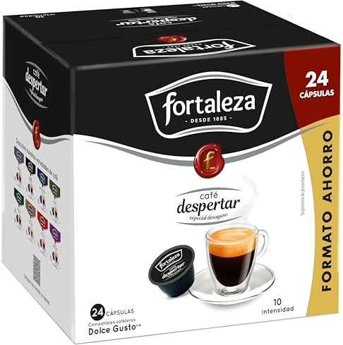 FORTALEZA Coffee Capsules Compatible with Dolce Gusto Coffee Make...