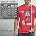 Disney mens Full Size Mickey Mouse Distressed Look T-shirt T Shirt, Red Heather, X-Large US