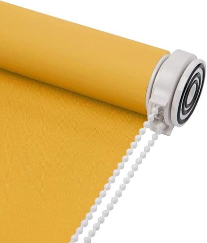 Miniatura 16 de Skansen Persianas enrollables de tensión, tela opaca hecha a medida de cualquier tamaño de 20 a 90 pulgadas de ancho, bloque de ahorro de energía