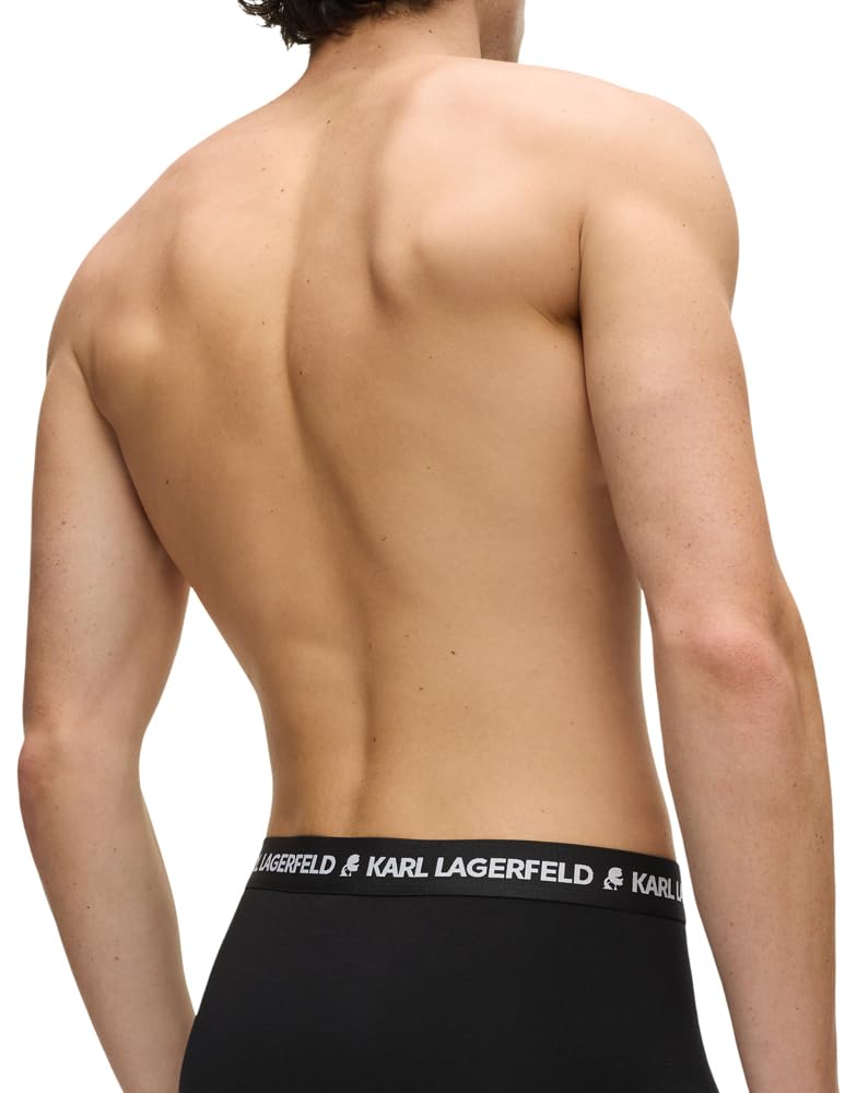 KARL LAGERFELD Uomo Geometric all Over Print Trunk (3 Pack)